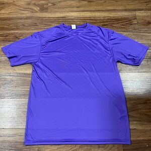 Paragon  UPF 50 Sun Protection Short Sleeve Blue T Shirt Mens Size Large